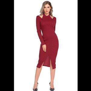 Long Sleeve Pencil Dress